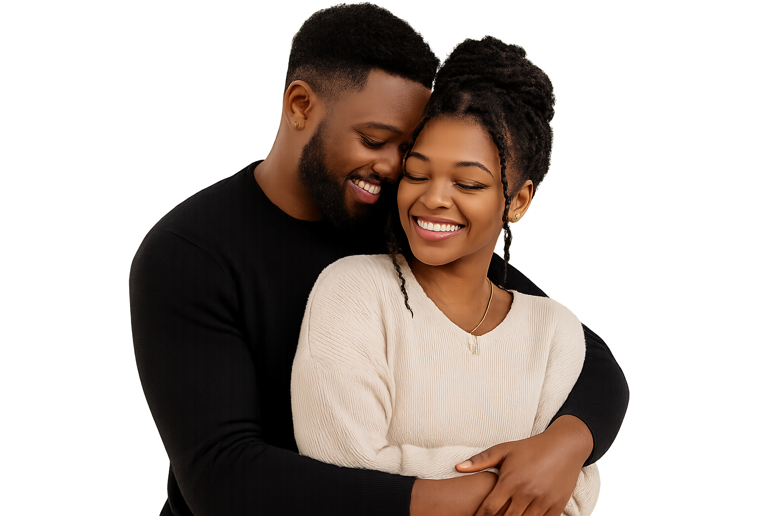 Happy couple